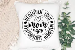 Mom SVG, Strong Mother Quote SVG, Best Mom Ever SVG Product Image 2