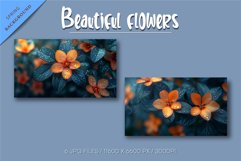 Beautiful orange flowers. Background, Wallpaper. Product Image 3