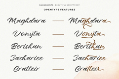 Ramashynta - Beautiful Script Font Product Image 7