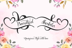 Wonderful Monogram Fonts &amp; Graphics Bundle Product Image 3