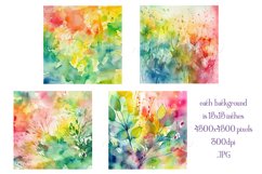 Spring Watercolor Papers, Spring 15x15 Watercolor Papers. s2 Product Image 2