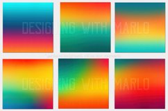 Gradient Backgrounds, 15x15 Summer Season Gradient Papers Product Image 2