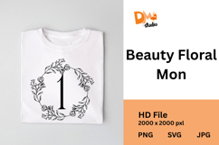 Beauty Floral Mon Monogram Product Image 1
