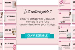 Beauty Instagram Carousel Template | Canva Carousel Post Product Image 9