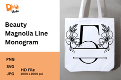 Beauty Magnolia Line Monogram Product Image 1