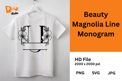 Beauty Magnolia Line Monogram Product Image 1