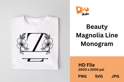 Beauty Magnolia Line Monogram Product Image 1