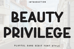 Beauty Privilege Product Image 1