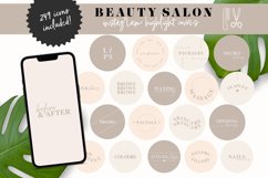 beauty salon instagram highlight covers