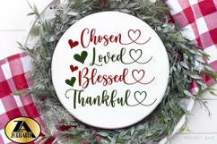 Chosen SVG Christian SVG PNG EPS DXF Blessed SVG Cut Files Product Image 4
