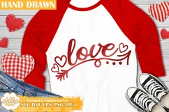 Valentine SVG | Love Arrow Svg | Funny Valentine's Day SVG Product Image 1