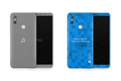 Xiaomi Mi A2 Vinyl Skin Design Mockup 2018 Product Image 1
