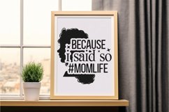 Because I Said So SVG, Sarcastic SVG Design Product Image 3