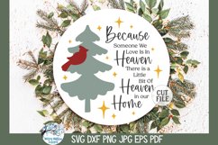 Because Someone We Love SVG | Christmas Holiday Decor Design Product Image 1