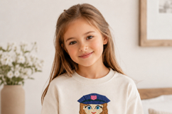 She Can Too! Doctor Machine Embroidery Design Product Image 10