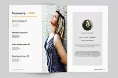 Fashion Lookbook Magazine | Photoshop & Indesign Template Product Image 2