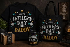 Happy Father’s Day PNG | Vintage Dad &amp; Father’s Day Design Product Image 1