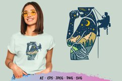 Sky Climber for T-Shirt Design Product Image 1