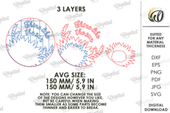 Sunflower Round Sign Laser Cut. Shine Like The Sun SVG Product Image 2