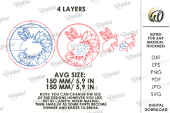 Bee Round Sign Laser Cut. Honey Bee SVG Product Image 2