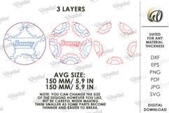 Sunflower Round Sign Laser Cut. Wall Hanger. Sunny SVG Product Image 2