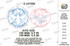 Bee Round Sign Laser Cut. Honey Bee. You're My Sunshine SVG Product Image 2