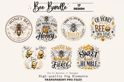 Bee Bundle 17 designs Png , Queen bee Png, Bee Png Product Image 2