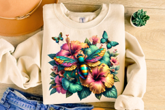 Honey Bee Flowers PNG, Floral PNG, Honey PNG, Bee PNG Product Image 3