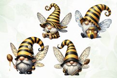 Bee Gnome Sublimation Clipart Product Image 2