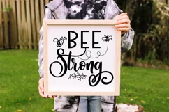 BEE HOME DECOR SIGNS SVG I BEE MOTIVATIONAL QUOTES SVG I BEE SIGNS SVG