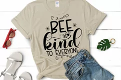 Bee Kind SVG I Bee Motivational SVG I Bee Home Decor SVG Product Image 3