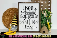 BEE HOME DECOR SIGNS SVG I BEE MOTIVATIONAL QUOTES SVG I BEE SIGNS SVG