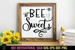 BEE HOME DECOR SIGNS SVG I BEE MOTIVATIONAL QUOTES SVG I BEE SIGNS SVG