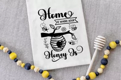 BEE HOME DECOR SIGNS SVG I BEE QUOTES SVG I BEE SIGNS SVG