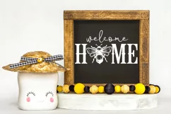 BEE HOME DECOR SIGNS SVG I BEE QUOTES SVG I BEE SIGNS SVG