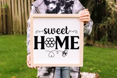 BEE HOME DECOR SIGNS SVG I BEE QUOTES SVG I BEE SIGNS SVG