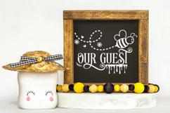 BEE HOME DECOR SIGNS SVG I BEE QUOTES SVG I BEE SIGNS SVG