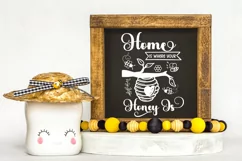 BEE HOME DECOR SIGNS SVG I BEE QUOTES SVG I BEE SIGNS SVG
