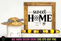 BEE HOME DECOR SIGNS SVG I BEE QUOTES SVG I BEE SIGNS SVG