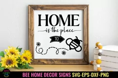 BEE HOME DECOR SIGNS SVG I BEE QUOTES SVG I BEE SIGNS SVG