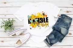 Be Humble and Kind | Positive Quotes | Sunflower and Bees Product Image 2