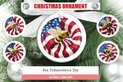 Ornament Bee 4th of July Product Image 1