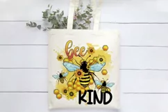 Bee Kind Honey Bee Sublimation | Honey Comb PNG Product Image 3