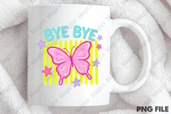 Bee Kind Quote Cute Bee Clipart PNG Product Image 4