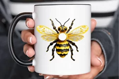 Bee Layered Paper Art PNG Clipart Product Image 3