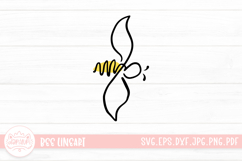 Abstract Line Bumble Bee Logo Product Image 1