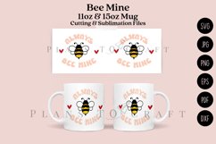 bee mine coffee glass wrap svg glass mug svg presized for 11oz and 15oz glass ready to cut and sublimation files