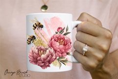 Bee Mug Wrap Bundle Coffee Mug Sublimation Wrap 