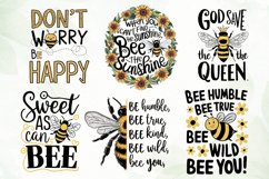 Bee Quotes Sublimation Clipart Product Image 2