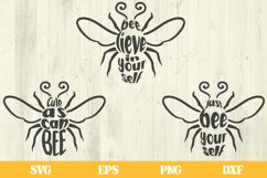 bee shape quotes svg
